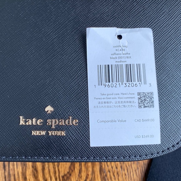 *NWOT* Kate Spade Madison Saffiano Leather Crossbody Bag - Picture 16 of 16